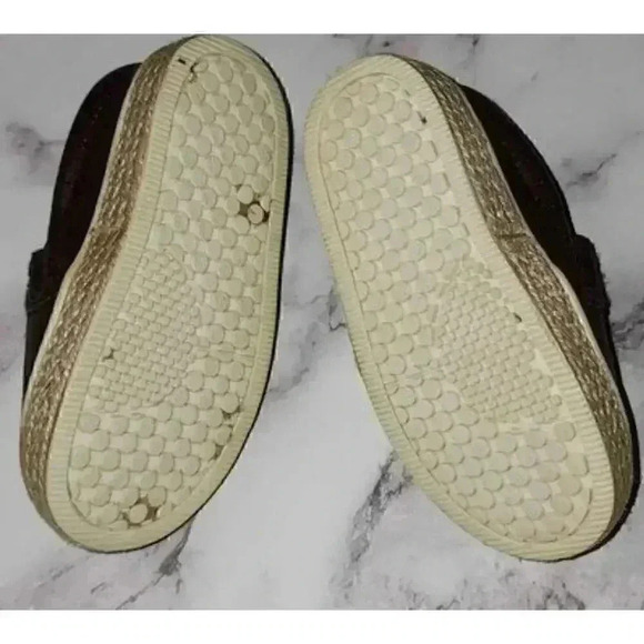 Koala Kids Toddler Boys Size 5 Brown Slip On Shoes - Picture 3 of 3